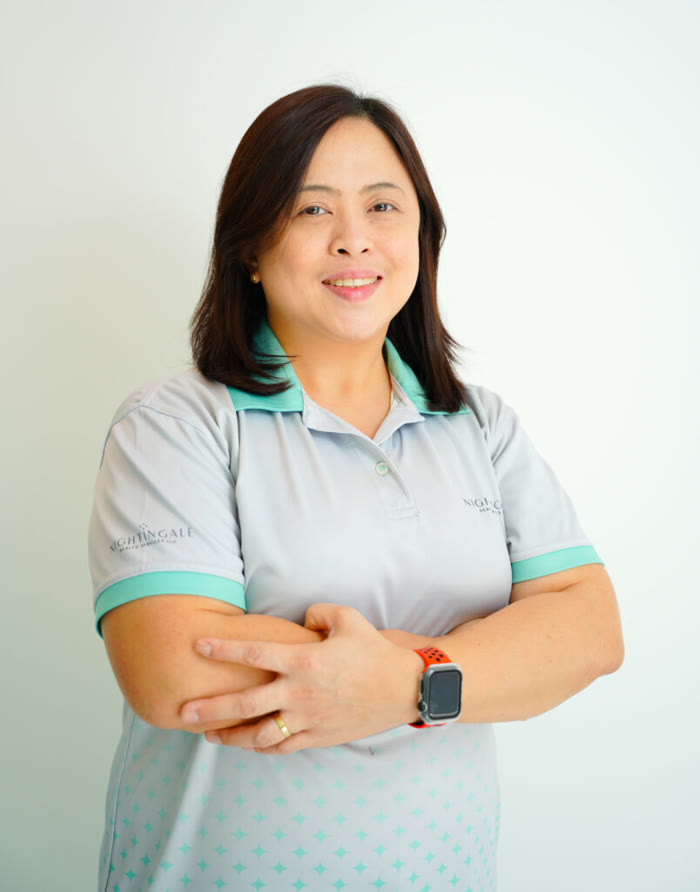A Nightingale DHA-licensed physiotherapist